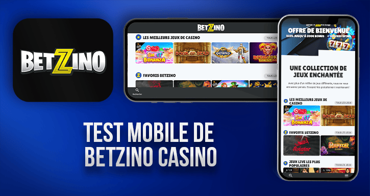 Mobile Application Betzino casino