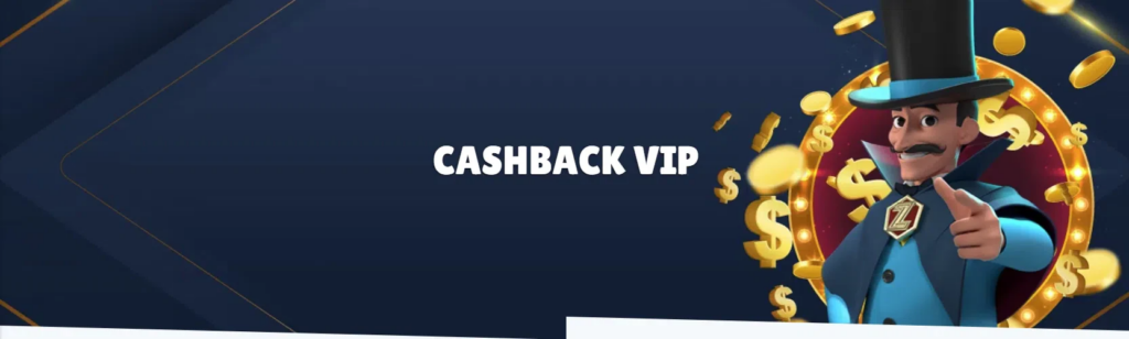 CashBack VIP programme Betzino Casino